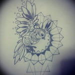 тату птица маленькая эскиз 14.08.2019 №039 - sketches small tattoo - tatufoto.com