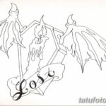 эскиз тату свеча 12.08.2019 №059 - sketch tattoo candle - tatufoto.com