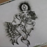 эскиз тату свеча 12.08.2019 №074 - sketch tattoo candle - tatufoto.com