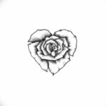 эскизы тату сердечко маленькие 14.08.2019 №003 - sketches small tattoo - tatufoto.com