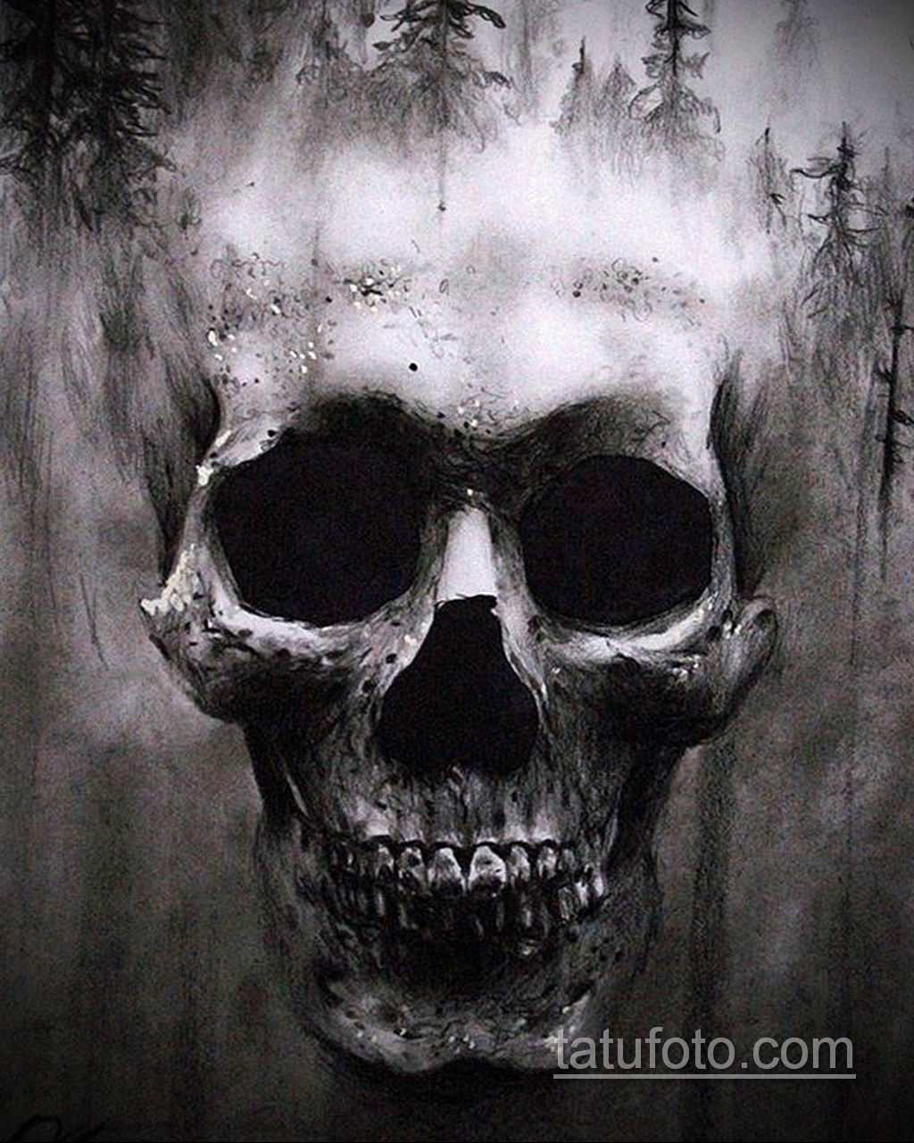РЎРєРµР»РµС‚ РІ РґС‹РјСѓ