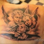 Тату ангел херувим 26.09.2019 №017 -cherub tattoo- tatufoto.com