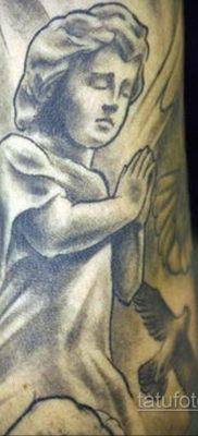 Тату ангел херувим 26.09.2019 №061 -cherub tattoo- tatufoto.com