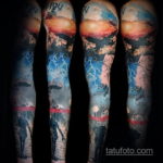 Фото тату молния на руке 14.09.2019 №023 - tattoo lightning on the arm - tatufoto.com