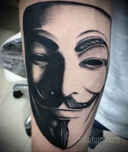 Фото тату театральные маски 09.09.2019 №045 - tattoo theater masks - tatufoto.com