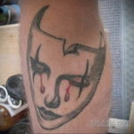 Фото тату театральные маски 09.09.2019 №060 - tattoo theater masks - tatufoto.com