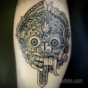 Фото тату театральные маски 09.09.2019 №093 - tattoo theater masks - tatufoto.com