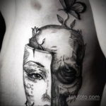 Фото тату театральные маски 09.09.2019 №104 - tattoo theater masks - tatufoto.com