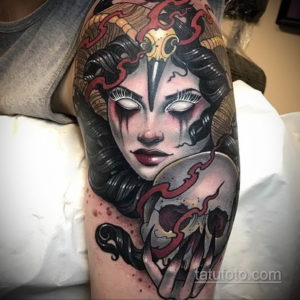 Фото тату театральные маски 09.09.2019 №119 - tattoo theater masks - tatufoto.com