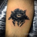 Фото черная молния тату 14.09.2019 №014 - black lightning tattoo - tatufoto.com