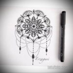 мандалы тату эскизы женские 14.09.2019 №001 - mandala tattoo sketches fo - tatufoto.com