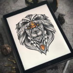 тату лев цветной эскизы 16.09.2019 №008 - lion tattoo color sketches - tatufoto.com