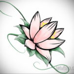 тату лотос эскизы цветные 16.09.2019 №010 - lotus tattoo sketches colored - tatufoto.com