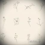 тату минимализм эскизы женские 14.09.2019 №001 - tattoo minimalism femal - tatufoto.com