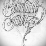 тату надписи шрифты эскизы 14.09.2019 №013 - tattoo lettering fonts sketche - tatufoto.com