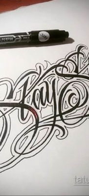 тату надписи шрифты эскизы 14.09.2019 №016 — tattoo lettering fonts sketche — tatufoto.com