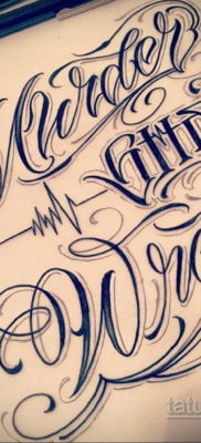 тату надписи шрифты эскизы 14.09.2019 №018 — tattoo lettering fonts sketche — tatufoto.com