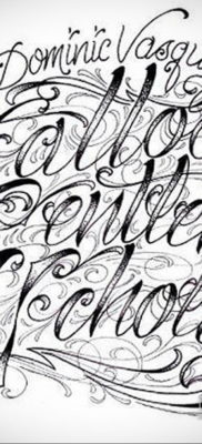 тату надписи шрифты эскизы 14.09.2019 №033 — tattoo lettering fonts sketche — tatufoto.com