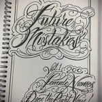 тату надписи шрифты эскизы 14.09.2019 №037 - tattoo lettering fonts sketche - tatufoto.com