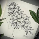 тату цветок женский эскиз 14.09.2019 №006 - tattoo flower female sketch - tatufoto.com