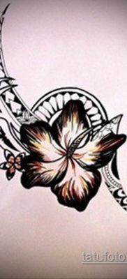 тату цветок женский эскиз 14.09.2019 №034 — tattoo flower female sketch — tatufoto.com