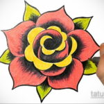 тату цветок женский эскиз 14.09.2019 №035 - tattoo flower female sketch - tatufoto.com