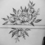тату цветок женский эскиз 14.09.2019 №047 - tattoo flower female sketch - tatufoto.com