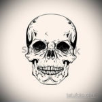 тату череп на руке эскизы 17.09.2019 №044 - Skull tattoo on hand sketches - tatufoto.com