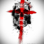 тату эскизы черепа треш полька 17.09.2019 №017 - Tattoo sketches skull tras - tatufoto.com
