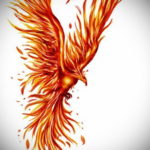 феникс эскизы тату цветны 16.09.2019 №018 - phoenix tattoo sketches colore - tatufoto.com