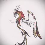 феникс эскизы тату цветны 16.09.2019 №032 - phoenix tattoo sketches colore - tatufoto.com