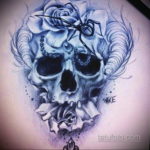 череп эскизы тату реализм 17.09.2019 №017 - skull sketches tattoo realism - tatufoto.com