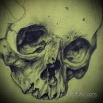 череп эскизы тату реализм 17.09.2019 №029 - skull sketches tattoo realism - tatufoto.com