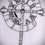 эскиз для тату женские часы 19.09.2019 №010 - sketch for tattoo women wat - tatufoto.com