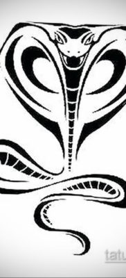 эскиз для тату змея простая 15.09.2019 №060 — sketch for snake tattoo simpl — tatufoto.com