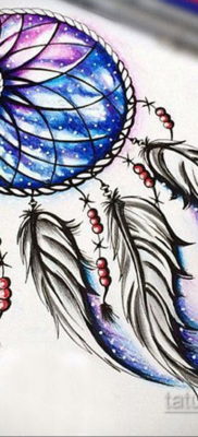 эскиз для тату перо на ноге 26.09.2019 №004 -sketch feather tattoo- tatufoto.com