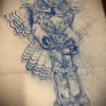 эскиз для тату песочных часов 19.09.2019 №070 - sketch for hourglass tattoo - tatufoto.com