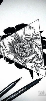 эскиз для тату простая черно белая 15.09.2019 №051 — sketch for tattoo simpl — tatufoto.com