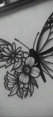 эскиз для тату простая черно белая 15.09.2019 №070 — sketch for tattoo simpl — tatufoto.com
