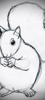 эскиз для тату простые животные 15.09.2019 №014 — sketch for simple animal — tatufoto.com