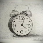 эскиз для тату часы время 19.09.2019 №022 - sketch for tattoo watch time - tatufoto.com