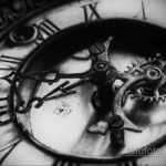 эскиз для тату часы реализм 19.09.2019 №003 - sketch for tattoo watches rea - tatufoto.com