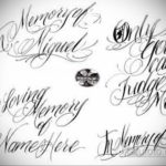 эскизы тату на руку надписи 14.09.2019 №015 - hand lettering tattoo sketches - tatufoto.com