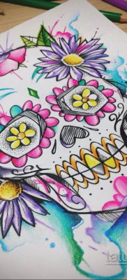 эскизы тату черепа красивые 17.09.2019 №005 — Skull tattoo designs beautiful — tatufoto.com