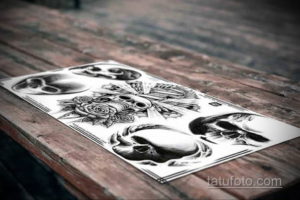 эскизы тату черепа красивые 17.09.2019 №009 - Skull tattoo designs beautiful - tatufoto.com