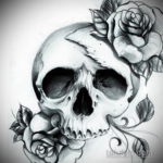 эскизы тату черепа красивые 17.09.2019 №013 - Skull tattoo designs beautiful - tatufoto.com