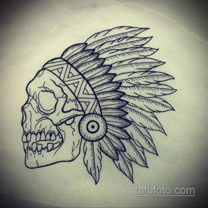 эскизы тату черепа на ногу 17.09.2019 №017 - Sketch of a tattoo of a skull on - tatufoto.com