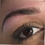 Перманентный макияж бровей 24.10.2019 №004 -permanent eyebrow makeup- tatufoto.com