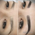 Перманентный макияж бровей 24.10.2019 №011 -permanent eyebrow makeup- tatufoto.com