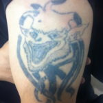неоднозначный рисунок татуировки 03.10.2019 №027 -ambiguous tattoo- tatufoto.com